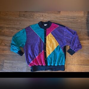 Colorful Geometric Sweater